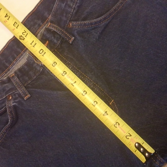 Dickies Cotton Denim Blue Jeans Straight Leg Dark Wash 33X32 - Picture 3 of 8